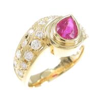 K18YG ルビーリング