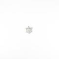 【リメイク】プラチナダイヤモンドピアス 0．552ct・H・I1・GOOD 片耳