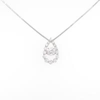 【新品】プラチナダイヤモンドネックレス 0．356ct・E・SI1・GOOD