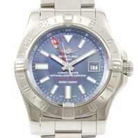 ブライトリング A329CMPPSS アベンジャー?GMTブルーマザーオブパール JAPAN LTD 自動巻
