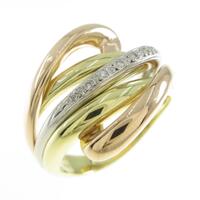 K18YG／K18PG／PT ダイヤモンドリング