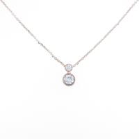 K18PG ダイヤモンドネックレス