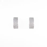 K18WG ダイヤモンドピアス