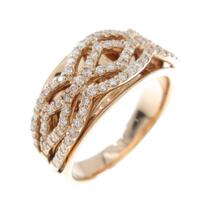 K18PG ダイヤモンドリング