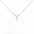アーカー イニシャルY ネックレス