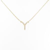 アーカー イニシャルY ネックレス