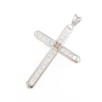 PT クロス ダイヤモンドペンダント