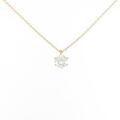 【リメイク】K18YG ダイヤモンドネックレス 0．400ct E SI2 EXT