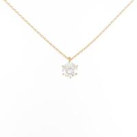 【リメイク】K18YG ダイヤモンドネックレス 0．400ct E SI2 EXT