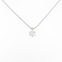 【リメイク】プラチナダイヤモンドネックレス 0．202ct D SI1 VG