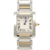 カルティエ W51007Q4 タンクフランセーズ コンビ SSxYG クォーツ