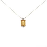 K10YG／K10WG シトリンネックレス