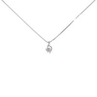 K14WG ダイヤモンドネックレス