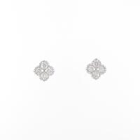 【新品】K18WG ダイヤモンドピアス