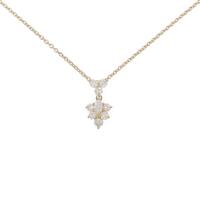 750YG ダイヤモンドネックレス