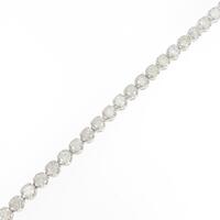 K18WG ダイヤモンドブレスレット