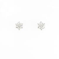 【リメイク】ST／プラチナダイヤモンドピアス 0．401ct 0．417ct D?E VVS1 EXT H＆C