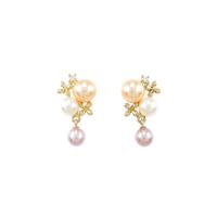 K18YG タンスイパールピアス