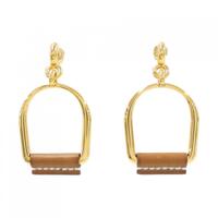 エルメス HERITAGE EQUESTRE ETRIER GM 081174CC ピアス