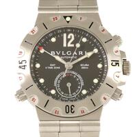ブルガリ SD38SGMT／SD38SSDGMT スクーバGMT 自動巻