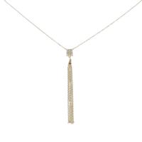 K18YG ダイヤモンドネックレス