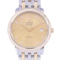 【新品】オメガ 424．25．37．20．58．001デ・ヴィル プレステージ コンビ／D・24P SSxYG 自動巻