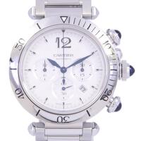 カルティエ WSPA0018 パシャ・ドゥ・カルティエ クロノグラフ 自動巻