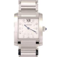 カルティエ WE110007 タンクフランセーズMM・11P クォーツ