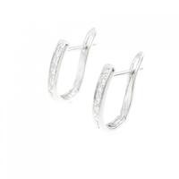 750WG ダイヤモンド ピアス