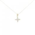 K10YG ダイヤモンド ネックレス 0.29CT