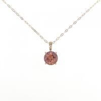 K18PG ジルコン ネックレス 1.00CT