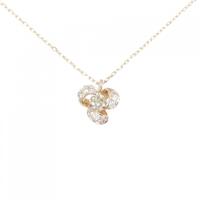 K18PG ダイヤモンド ネックレス 0.20CT