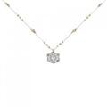 K18PG ダイヤモンド ネックレス 0.31CT