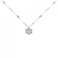 K18PG ダイヤモンド ネックレス 0.31CT