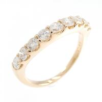 K18PG ダイヤモンド リング 0.80CT