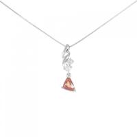 K18WG サファイヤ ネックレス 0.93CT