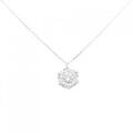 K18WG ダイヤモンド ネックレス 0.29CT