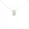 K18WG ダイヤモンド ネックレス 0.65CT