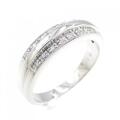 K18WG ダイヤモンド リング 0.10CT