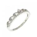 K18WG ダイヤモンド リング 0.13CT