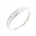 K18WG ダイヤモンド リング 0.30CT
