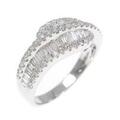 K18WG ダイヤモンド リング 0.64CT