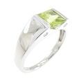 K18WG ペリドット リング 1.05CT