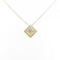 K18YG ダイヤモンド ネックレス 0.35CT
