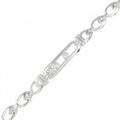 K18WG ダイヤモンド ブレスレット 0.10CT