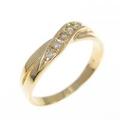 K18YG ダイヤモンド リング 0.04CT