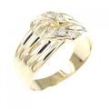 K18YG ダイヤモンド リング 0.09CT