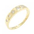 K18YG ダイヤモンド リング 0.15CT