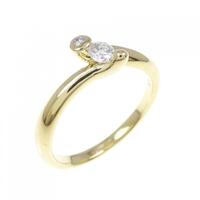 K18YG ダイヤモンド リング 0.15CT