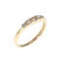 K18YG ダイヤモンド リング 0.30CT